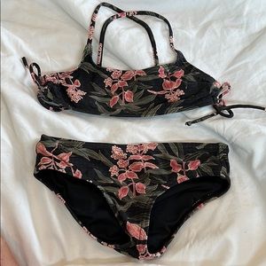 girls floral bikini